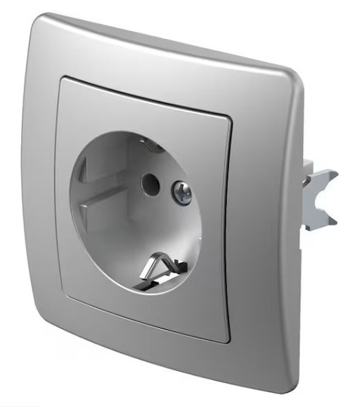 TEM Serie Ekonomik SOCKET Schutzkontakt 2P+E 16A 250V~ BV