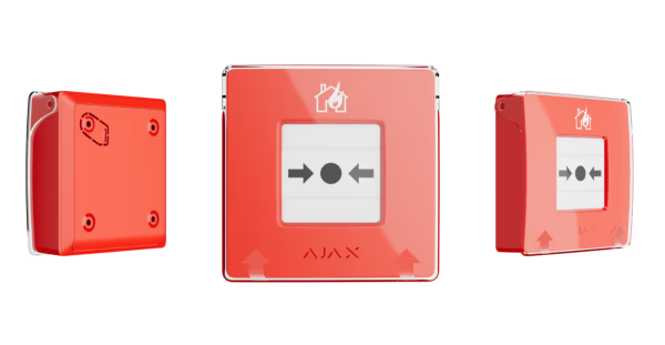AJAX EN54 Fire &amp; Safety • Manual Call Point • Red