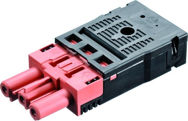 Bachmann Geräte Kupplung GST18(Buchse), schwarz/rot