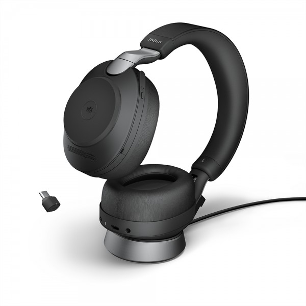 Jabra Evolve2 85 Link38/3900c MS Stand Black
