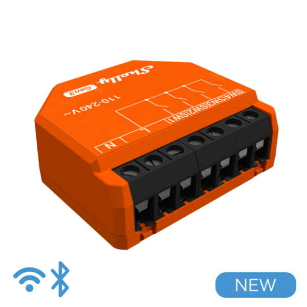 Shelly · Unterputz · &quot;i4 Gen3&quot; · Szenenaktivierer · WLAN · BT