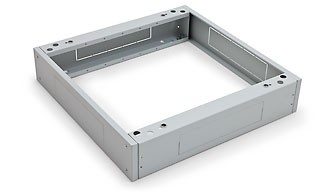 Triton 19&quot;Schrank,zbh. Sockel, B600xT1000, Lichtgrau, bis 1900Kg, universell(ausgenommen RSX)