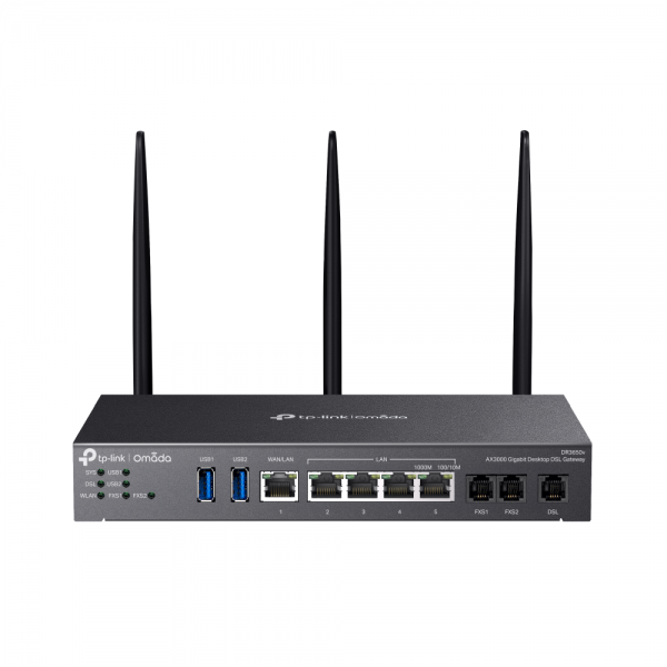 OMADA - DR3650v - Omada AX3000 Desktop DSL Gateway