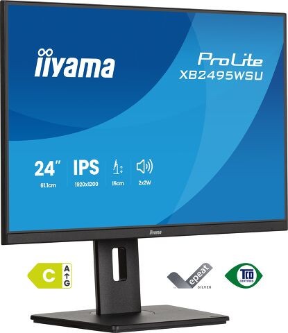 TFT 24,1"/61,1cm iiyama ProLite X2495WSUHS-B1 *schwarz* 16:10