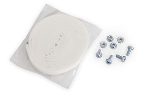 Triton 19&quot;Schrank,zbh. Anreihsatz für Schränke ohne Moosgummi,