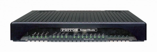 Patton SmartNode 4141 VoIP Gateway, 4FXS, 4 VoIP calls 2x Gig Ethernet