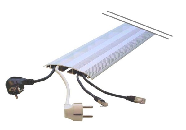 Bachmann Kabelkanal, CABLE BRIDGE gerade ALU 2,0m