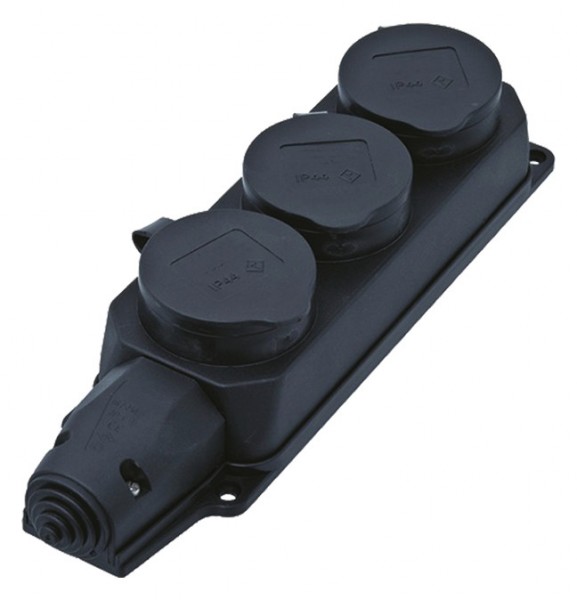 Bachmann Steckdose, Verteiler, 3xCEE7/3 230 V /16A IP44