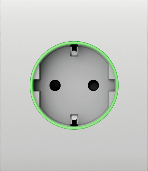 Ajax Homeautomation Abdeckung Outlet CenterCover (smart) [type F] *weiß*