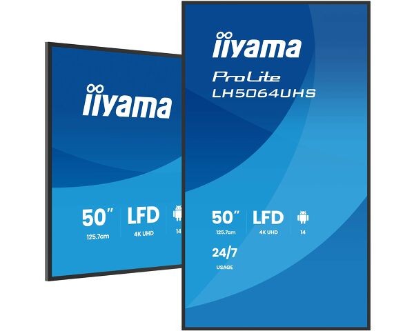 TFT 50,0&quot;/127,0cm iiyama ProLite LH5064UHS - 24/7 *schwarz*
