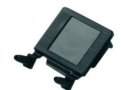 Telegärtner Modul, zbh. Schutzklappe für AMJ/AMJ-S/AMJ-SL, Schwarz, 100-Pack