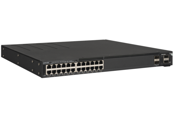 RUCKUS Networks switch full managed layer3 26 port • 24x 1 gbe • 24x poe at • 2x qsfp+ • modular optional slot • 19" • icx7550-24p