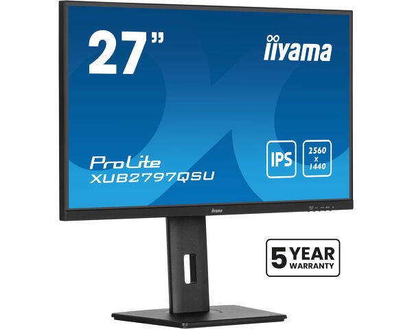 TFT 27,0"/68,5cm iiyama ProLite XUB2797QSU *schwarz* 16:9