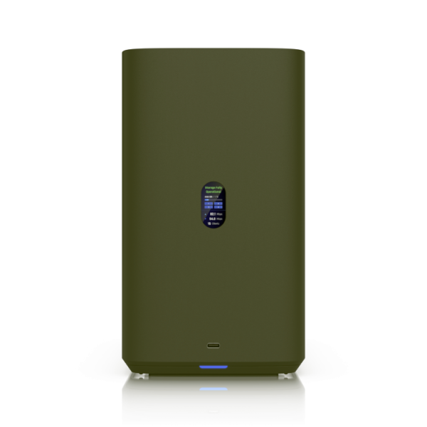 Ubiquiti UniFi NAS System UNAS 4 • 4x 2.5/3.5" HDD • 2x M.2 NVMe SSD • 1x 2.5GbE • 1x 5Gbps USB-C • black • UNAS-4-B