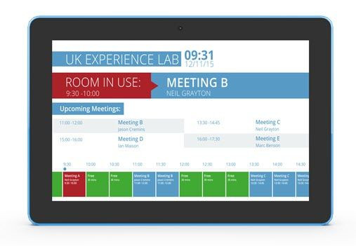 ALLNET Meetingraum RGB LED Tablet 8 Zoll RK3568, 8GB/32GB, Wifi 6,Android 13, NFC, Farbe schwarz