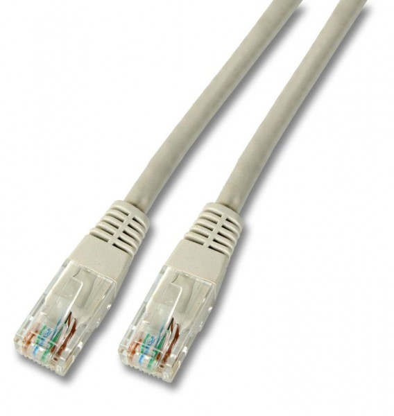Patchkabel RJ45 UTP(U/UTP). 2m grau, CAT6