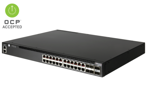 EdgeCore Open Networking Datacenter Switch • AS4610-30T, 24 x 100/1000BASE-T