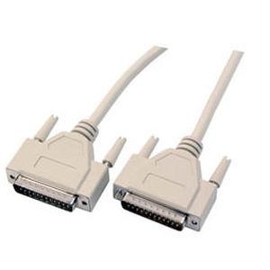 Kabel seriell DB25pol=>DB25pol St/St, 1m, RS232 V.24