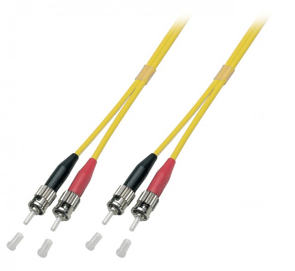LWL-2-Faser-Patchk. 1.0mtr.ST-ST, 9/125um