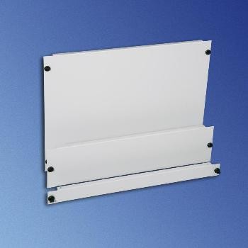 Vertiv(Knürr) zub.Blindplatte Quick-Fix, 6HE, Lichtgrau, (1-Stück)