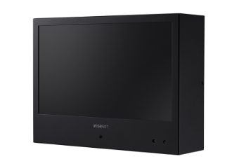 Hanwha Techwin 10" IP PVM Monitor Schwarz SMT-1030PV