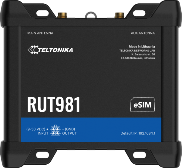 Teltonika · Router · RUT981 · GLOBAL 4G Router