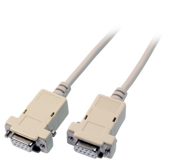 Kabel Null-Modem Kabel, seriell DB9 -&gt;DB 9 (Bu)/(Bu) 2,0m