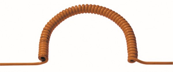 Bachmann Spiralkabel, Wendelleitung, HO7BQ-F 3G2,5 oran ge