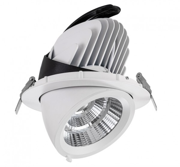 Synergy 21 LED Downlight weiss, schwenkbar, warmweiß