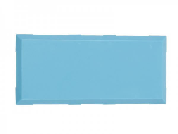 ALLNET Brick?R?knowledge Kunststoffschale 2x1 türkis oben und unten 10er Pack