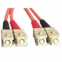 LWL-2-Faser-Patchk. 10mtr.SC-SC, 50/125um, OM2, AD=3mm,