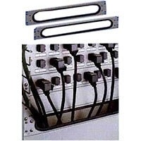 Vertiv(Knürr) zub.Kabeldurchführungsplatte 2HE,Lichtgrau, 3-Pack