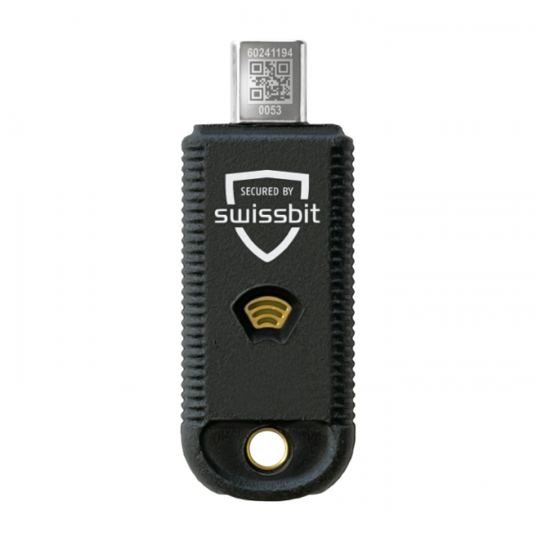 Swissbit iShield Key Pro USB-C/NFC Security Key Retailverpackung