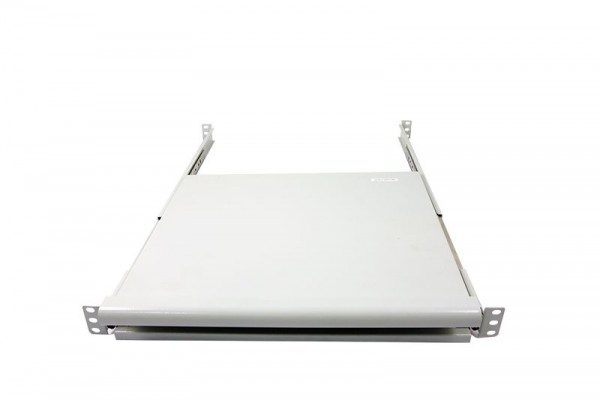 ALLNET 19&quot;zbh. Tastaturboden ausziehbar, für 900mm Schrank tiefe, Lichtgrau, t550-650mm,