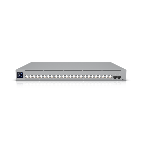 Ubiquiti Switch full managed Layer3 26 Port • 8x 2,5 GbE • 16x 10 GbE • PoE Budget 720W • 24x PoE+++ • 2x SFP28 • 19&quot; • UniFi • USW-Pro-XG-24-PoE