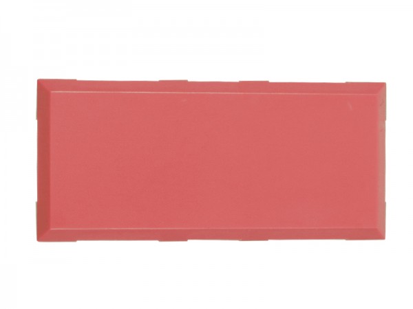 ALLNET Brick?R?knowledge Kunststoffschale 2x1 rot oben und unten 10er Pack