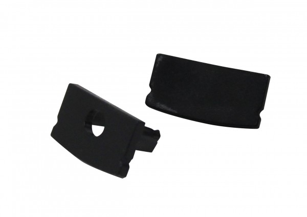 Synergy 21 LED U-Profil zub ALU002-R Endkappe schwarz
