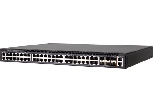 EdgeCore Switch full manged 54 Port • 48 x 1Gbe • 6x 10G SFP+ • 19" 1 HE • Datacenter Switch • Front-to-back • EPS121 • 4625-54T-O-AC-F