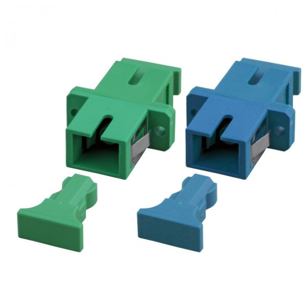 LWL-Kupplung,SC-Buchse/SC-Buchse, 50/125u Multimode, simplex, PVC