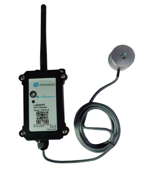 DRAGINO · Sensor · LoRa · Sensor für UVC Strahlung · UV254-LB-EU868