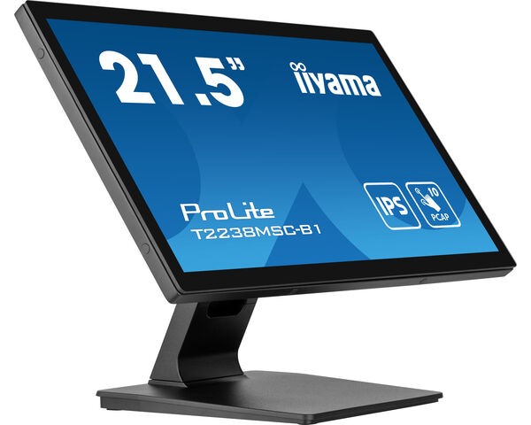 TFT-Touch 21,5"/54,5cm iiyama ProLite T2238MSC *schwarz* 16:9