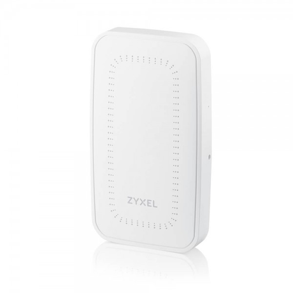 Zyxel Wireless AP WIFI6 • AX3000 • 2x2 • Indoor • 1x 1 GbE PoE af • WAX300H • Wall-Plate • NebulaFlex/Controller