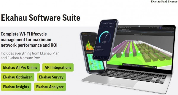 Ekahau Software Suite Plus, 3 Jahre, SaaS-Lizenz, incl.Ekahau Sidekick 2 (ESK-2)