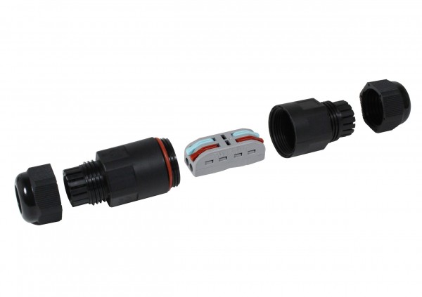 Synergy 21 Outdoor Kabelverbinder IP68 1:1 mit 3fach Klemme
