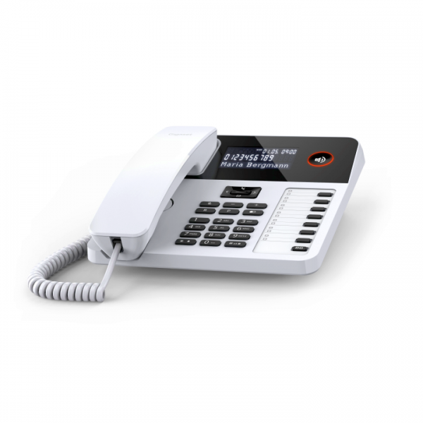 Gigaset DESK 600 weiß/ analoges Telefon