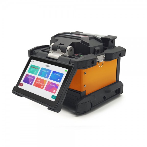 NetPeppers LWL Glasfaser Lichtbogen-Spleißgerät, Kernzentriert, CFS200, 3-Achsen gesteuerte Fusionsspleißgerät(IP52), incl. Cleaver,