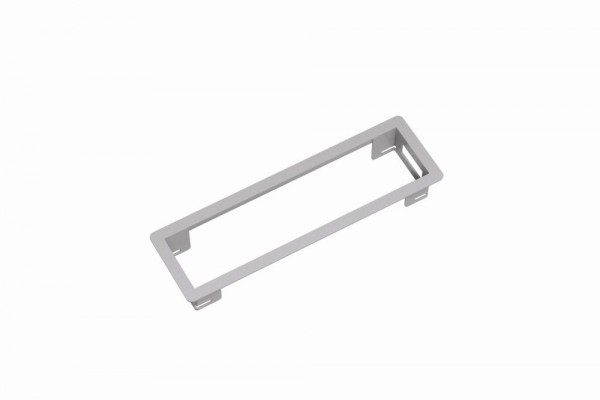 Bachmann Power Frame Einbaurahmen 3fach silbergrau RAL9006