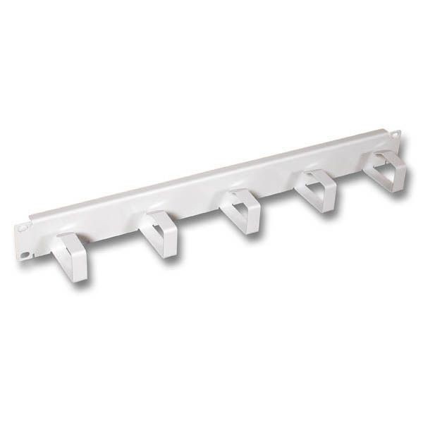 Wandgehäuse 19&quot;, Zbh., Kabelführungspanel mit 5 Kabelführungsbügeln