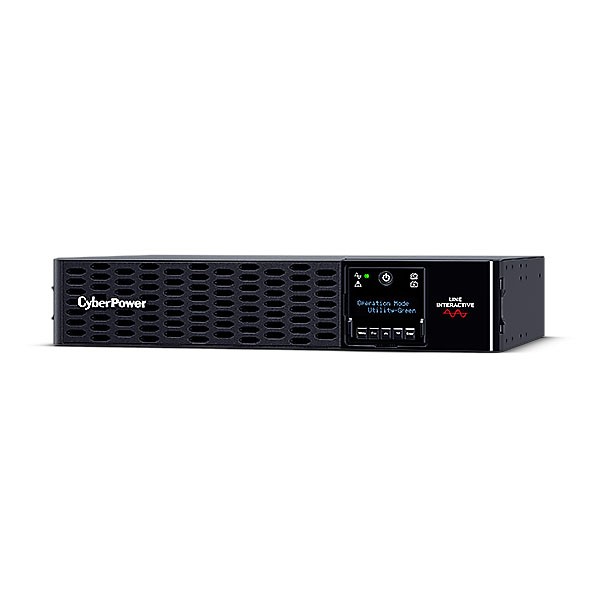 CyberPower USV, PR-XL Tower/19"-PRIII-Serie, 1000VA/1000W, 2HE, Line-Interactive, reiner Sinus, LCD, USB/RS232/CLOUD Interface, ext.Runtime,