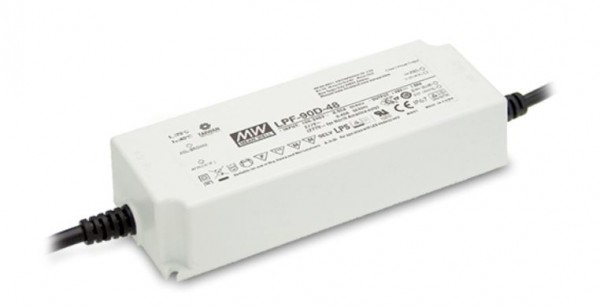 MEANWELL Netzteil - 24V 90W 0-10V dimm IP67